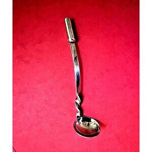 Modern Art MCM Stainless Tea Spoon 3 3/4"  Vintage Artist Hand Crafted Unique